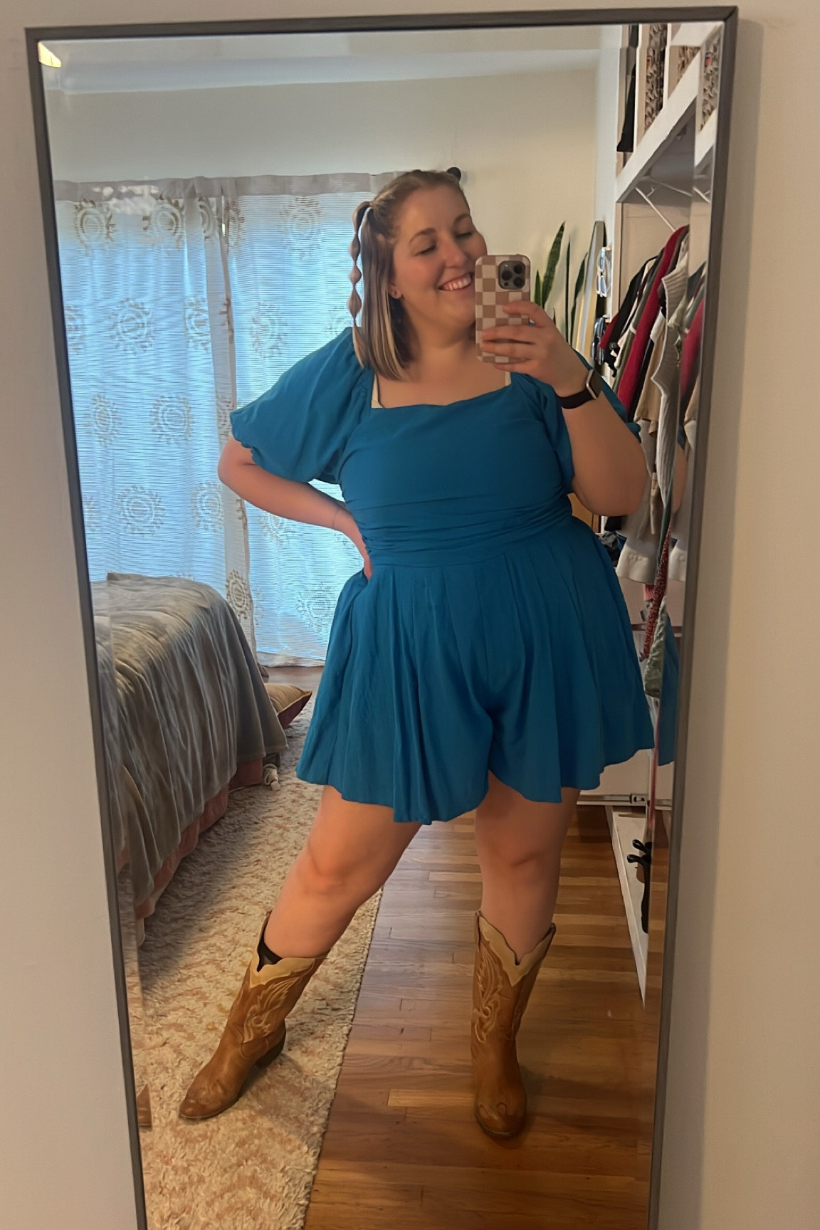 Line dancing fit of the week💙 

#LTKPlusSize #LTKStyleTip #LTKMidsize