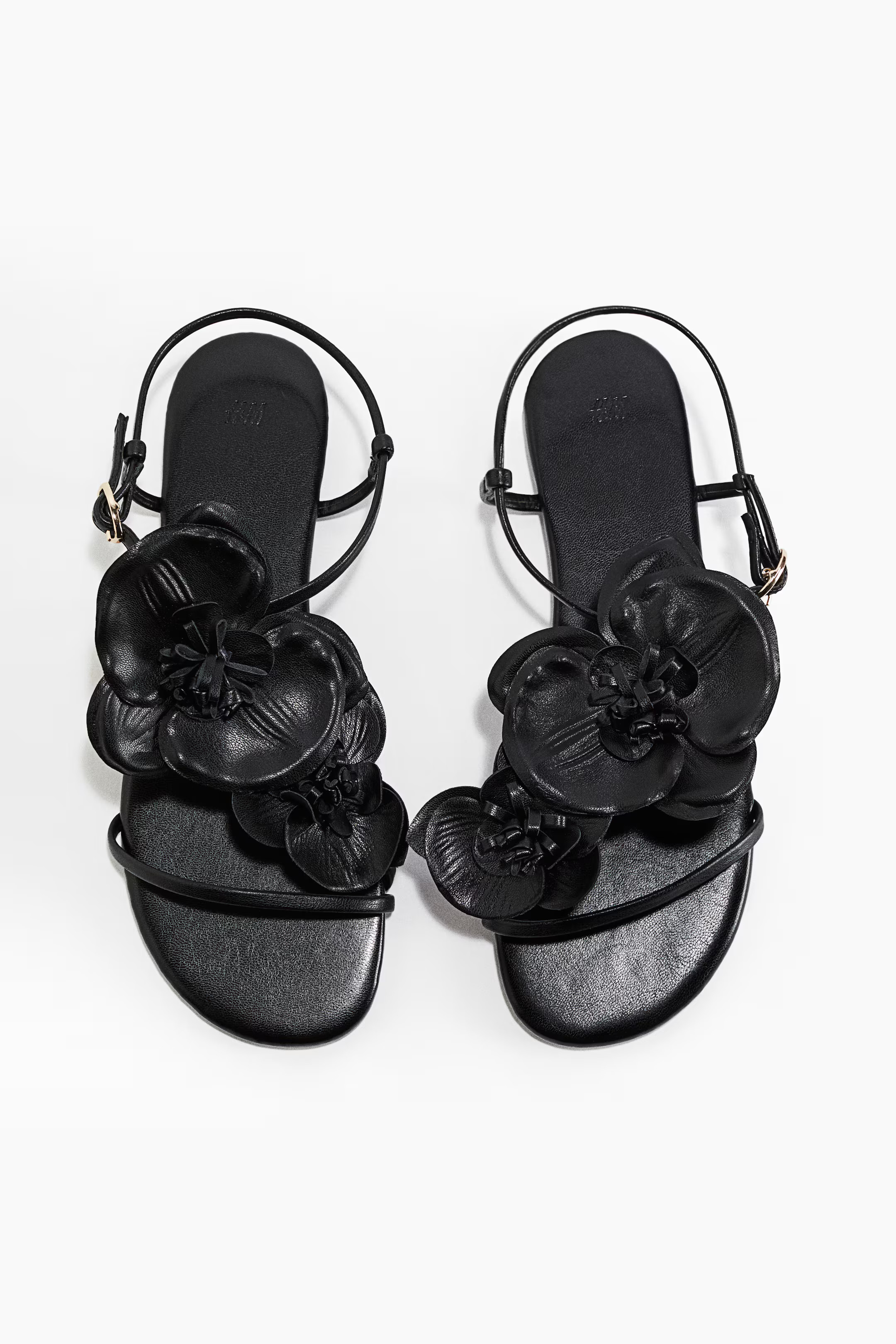 Appliquéd Strappy Sandals | H&M (US + CA)