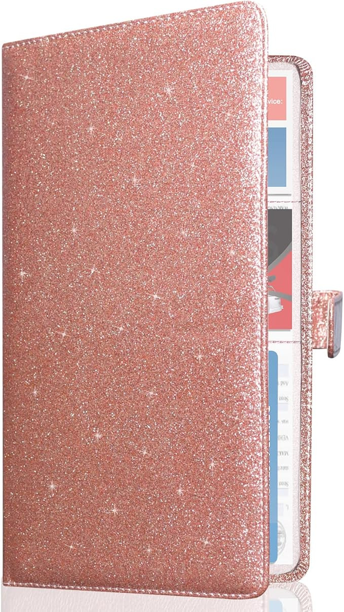 Caweet Car Registration and Insurance Holder Vehicle Glove Box Organizer Leather Car Document Hol... | Amazon (US)