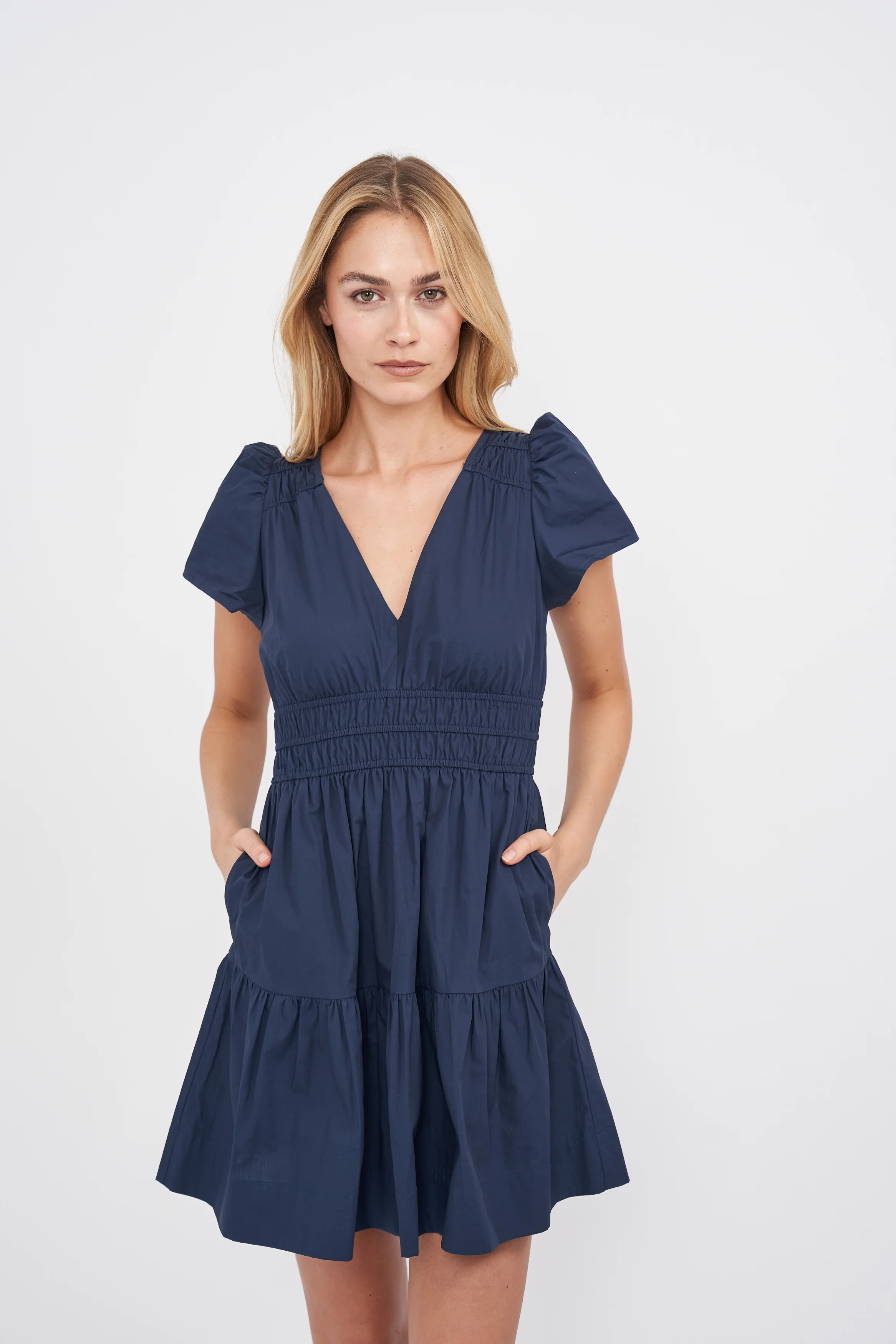 Anna Dress - Navy | Marea