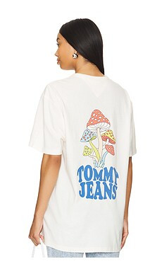 Tommy Jeans Novelty Graphic Tee in Ancient White from Revolve.com | Revolve Clothing (Global)