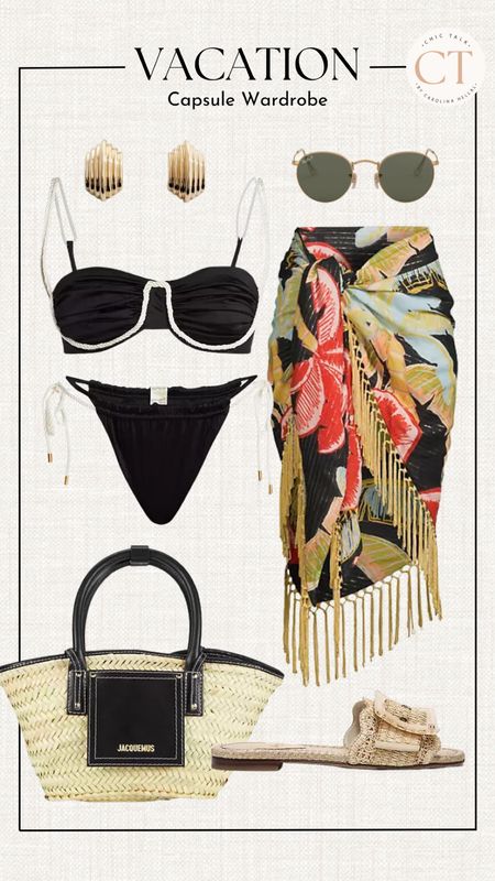 Vacation style! This outfit is so good. Live this Baobab bikini top and bottom! 

#LTKSwim #LTKSeasonal #LTKFindsUnder50
