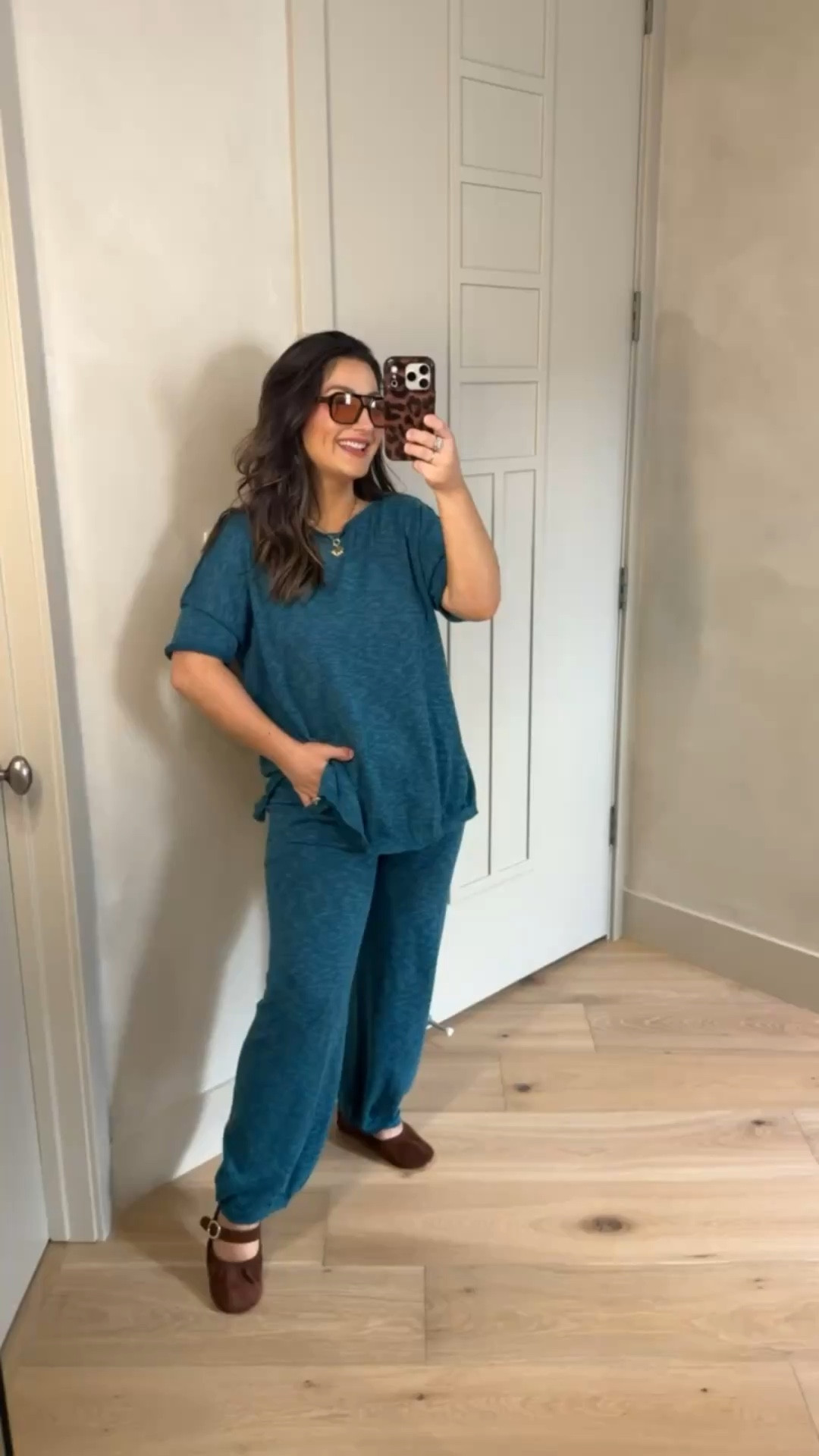 Loving this comfy lounge set! Great for travel, running errands and around the house! 

Size small (5'0" 140lbs) 

#LTKmomlife #LTKPetite #LTKootd