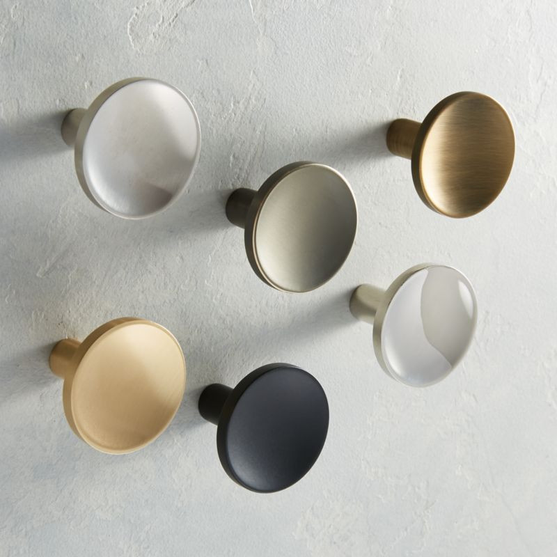 Circle KnobsCB2 Exclusive Limited Quantity. Buy online and pick up in store or call your local st... | CB2