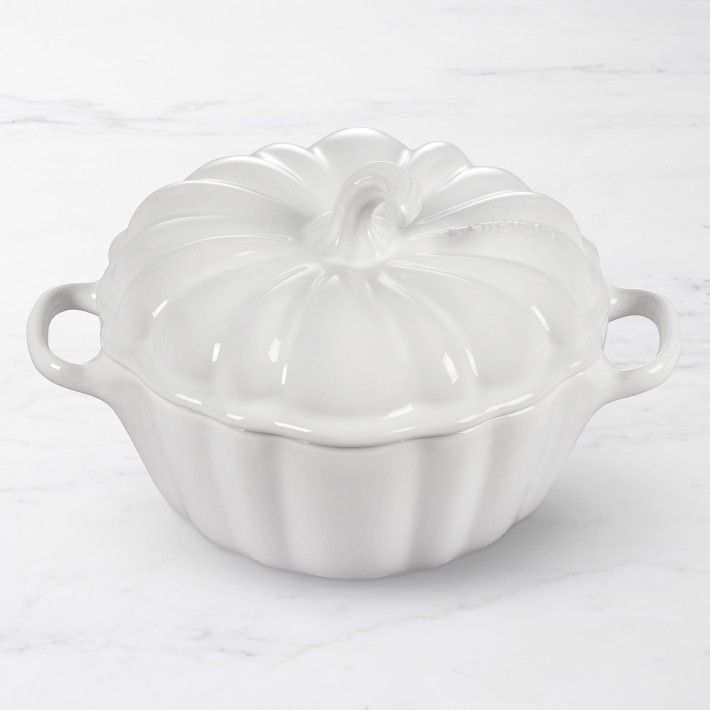 Le Creuset Stoneware Mini Pumpkin Cocotte | Williams-Sonoma