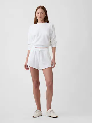 Relaxed French Terry Dolphin Shorts | Gap Factory