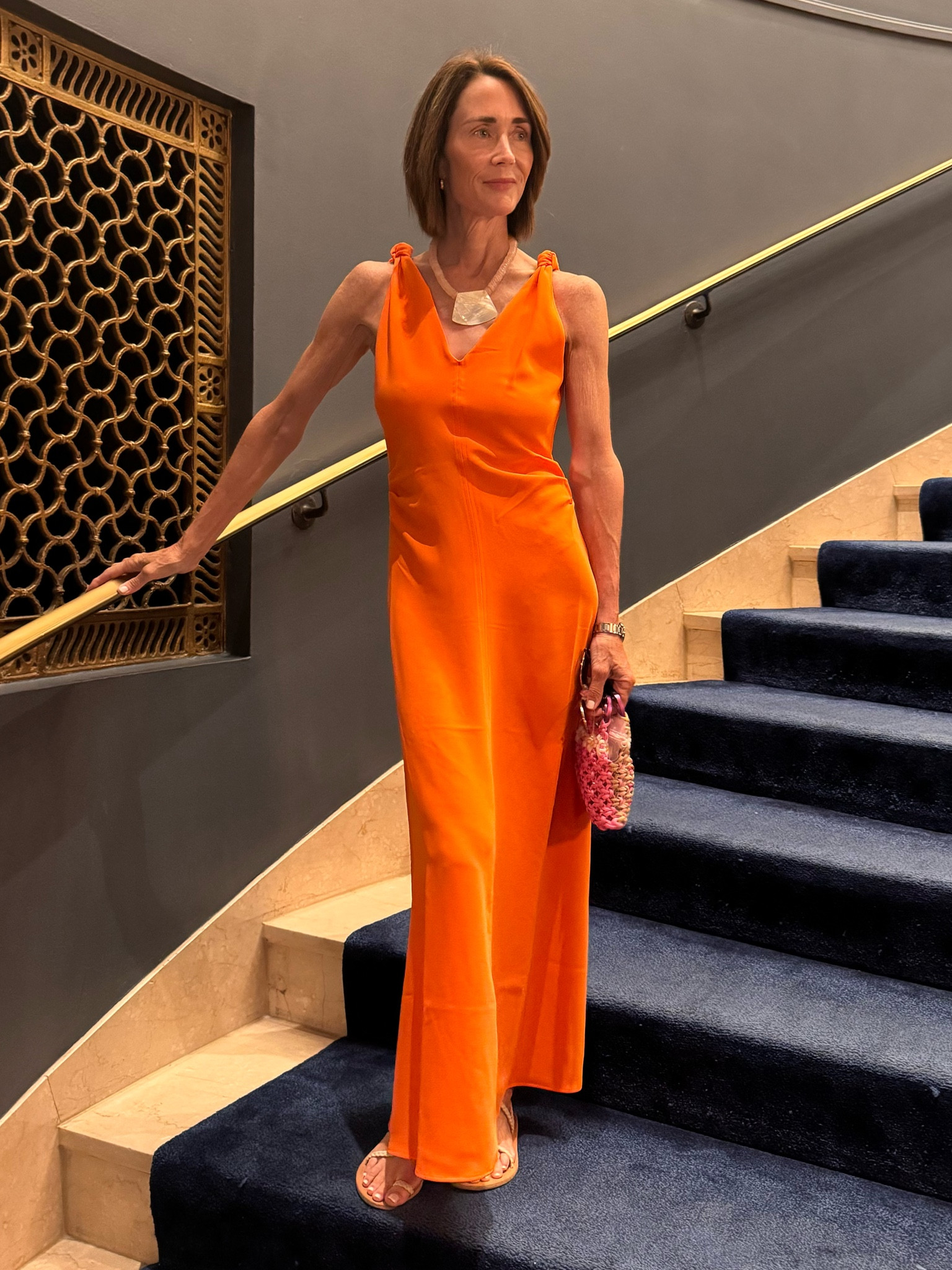 Orange Crush : Show
stopper. Fits true to size
I am 5’6” and wearing a 0 


#LTKOver40 #LTKSeasonal #LTKStyleTip