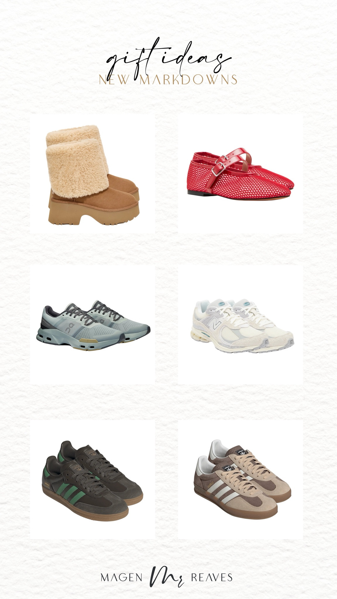 Shoes make the perfect holiday gifts and they are on sale! 

Gift guide, Gifts for her, Gifts for him, Shoes, Boots, Sneakers

#LTKShoeCrush #LTKHoliday #LTKGiftGuide