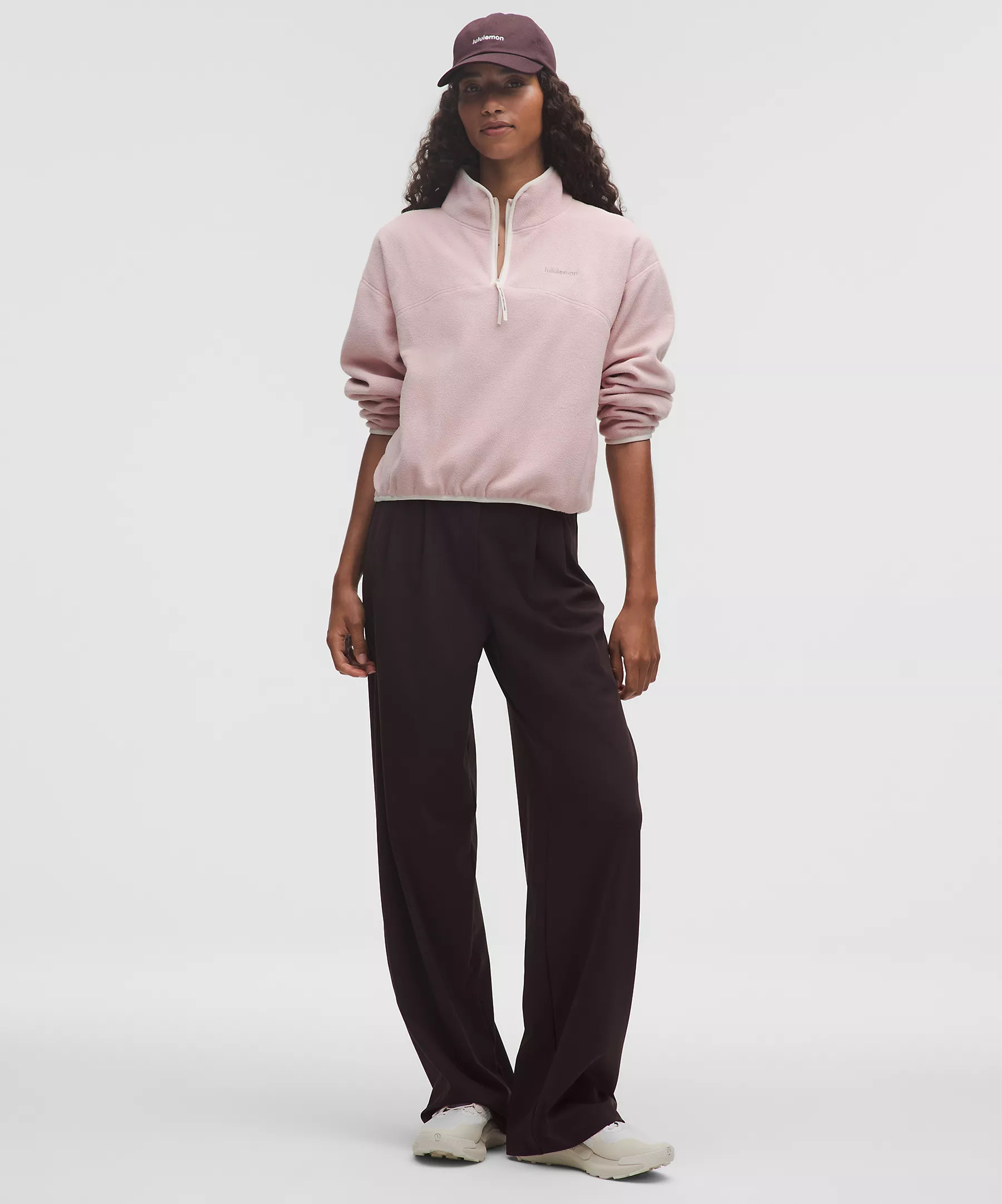 Tumbled Fleece Half-Zip Jacket | Lululemon (US)