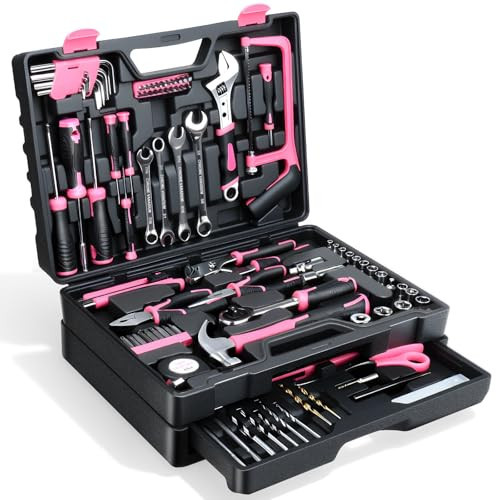 Tool Set- 412 Piece Home Repair/Auto Tool Kit, Storage Organizer with Drawers, Toolbox Storage Case for Women & Men, Perfect for Homeowner, Diyer, Handyman, DIY | Amazon (US)