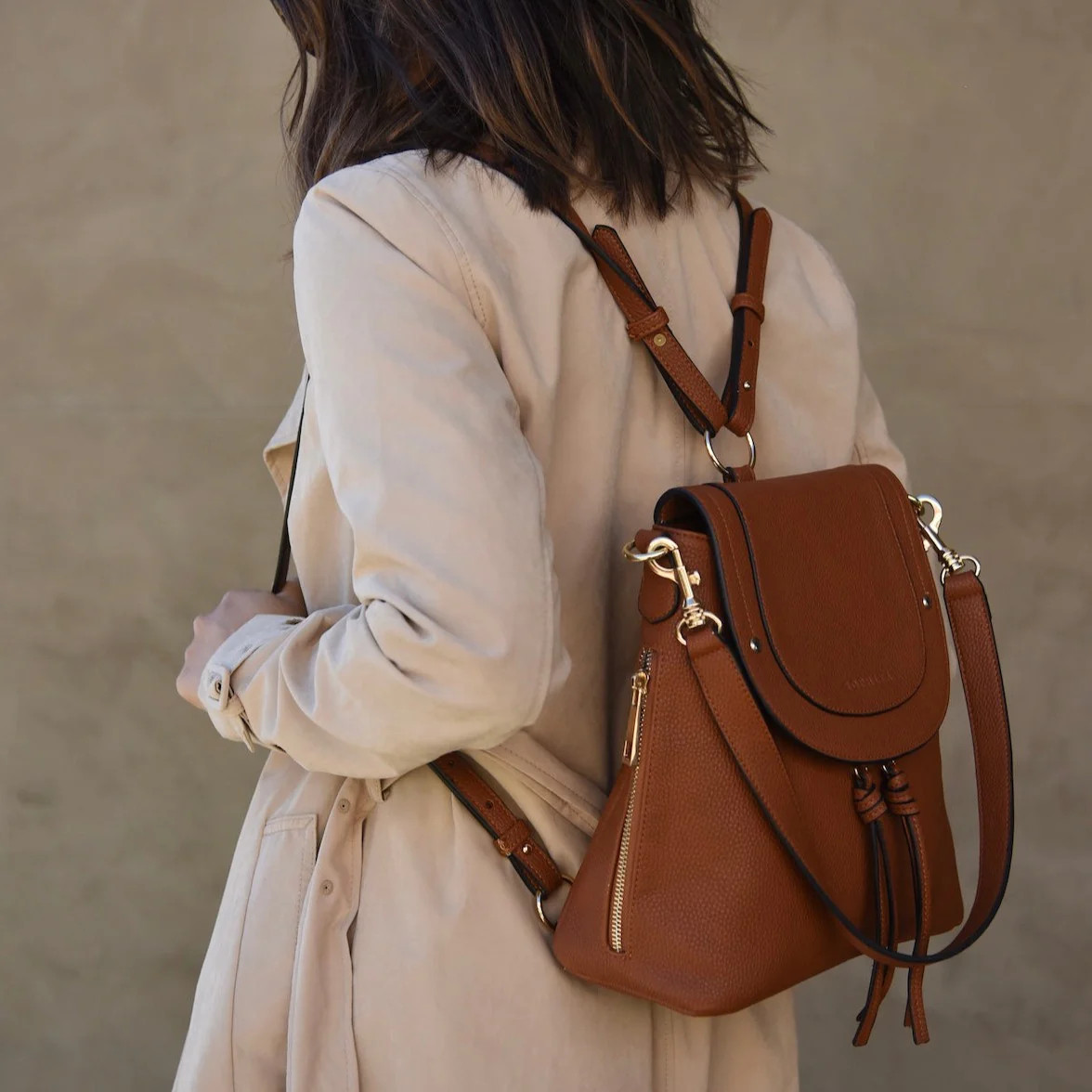 Samantha Convertible Medium Backpack, Affordable Designer Day Bag | SOPHIYA