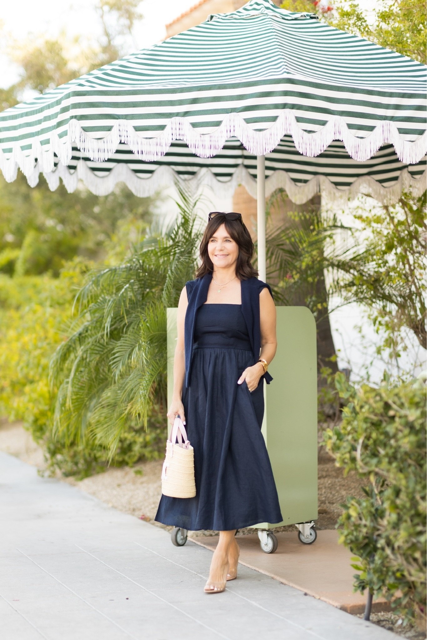 This @Quince dress is hands-down my most-worn dress in my closet. I love the linen for summer, the fit is so flattering, you can easily dress it up or down, and it’s under $100. I tell all my friends to run and buy this! I’m wearing xs. 

Quince is one of my go-to places for elevated basics! I’ve linked my top favorite pieces to buy - these are my highest recommendations!!! 

#quincepartner

#LTKSeasonal #LTKOver40 #LTKootd