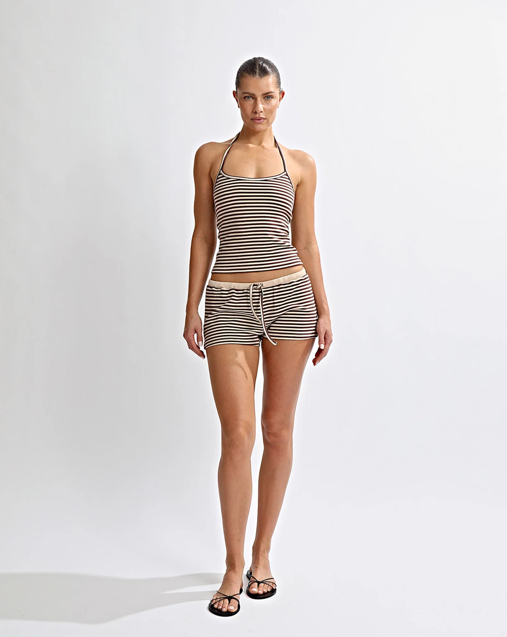 Milan Shorts Coffee/Cream | One Mile