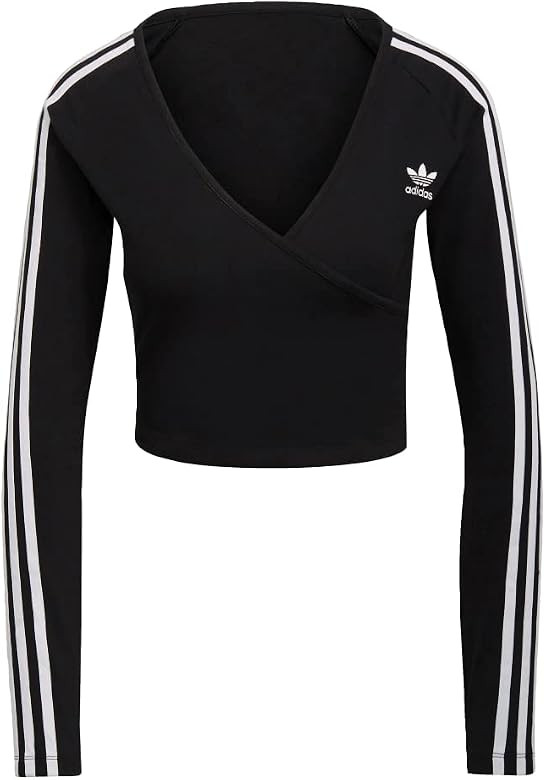 adidas Originals Women's Adicolor Classics Cropped Long Sleeve | Amazon (US)