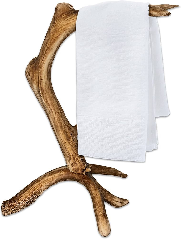 Mountain Mike's - Replica Deer Antler Hand Towel Stand for Countertops - Bathroom Accessories - R... | Amazon (US)