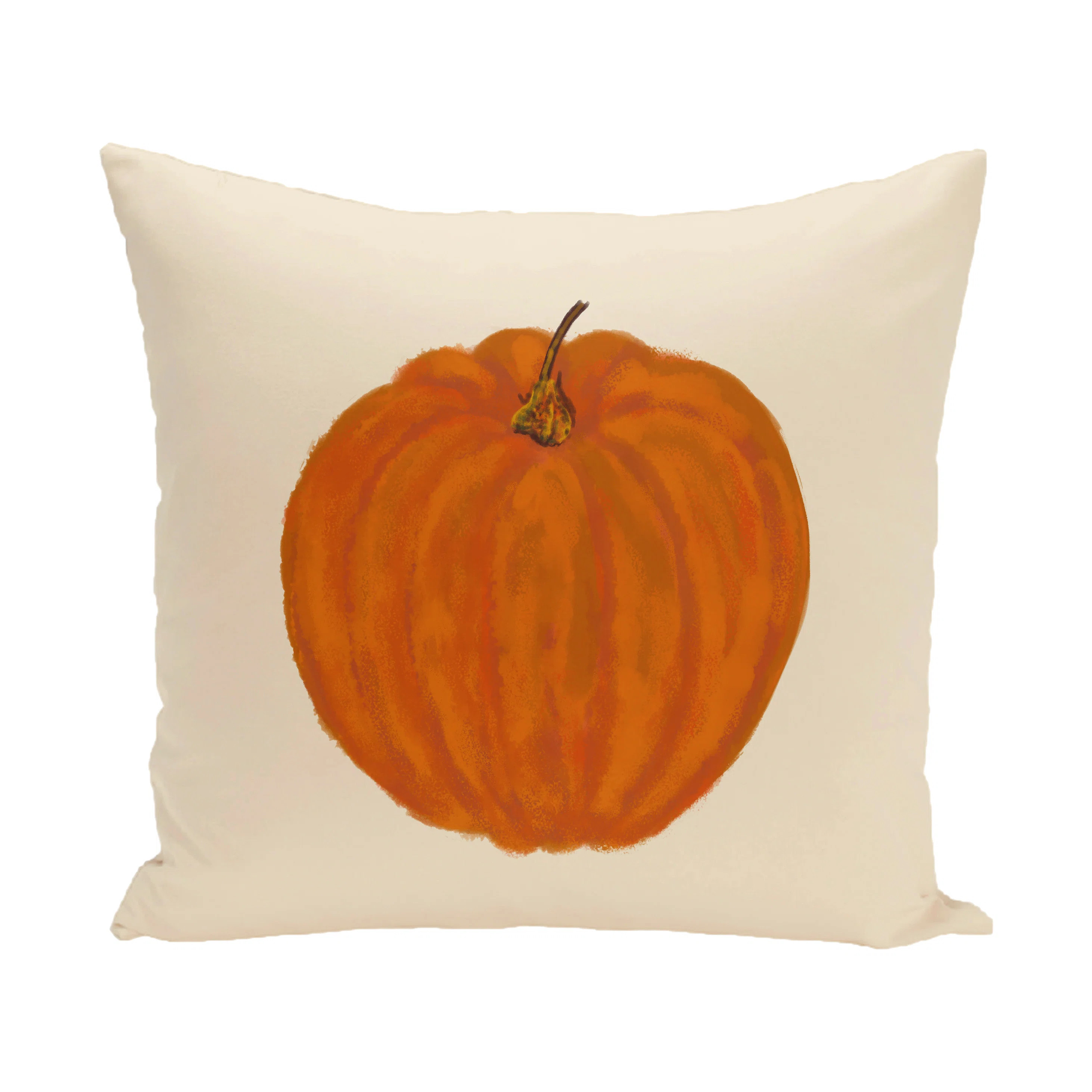 e by design Lil' Pumpkin Holiday Print Outdoor Square Pillow Cover & Insert & Reviews | Wayfair | Wayfair North America
