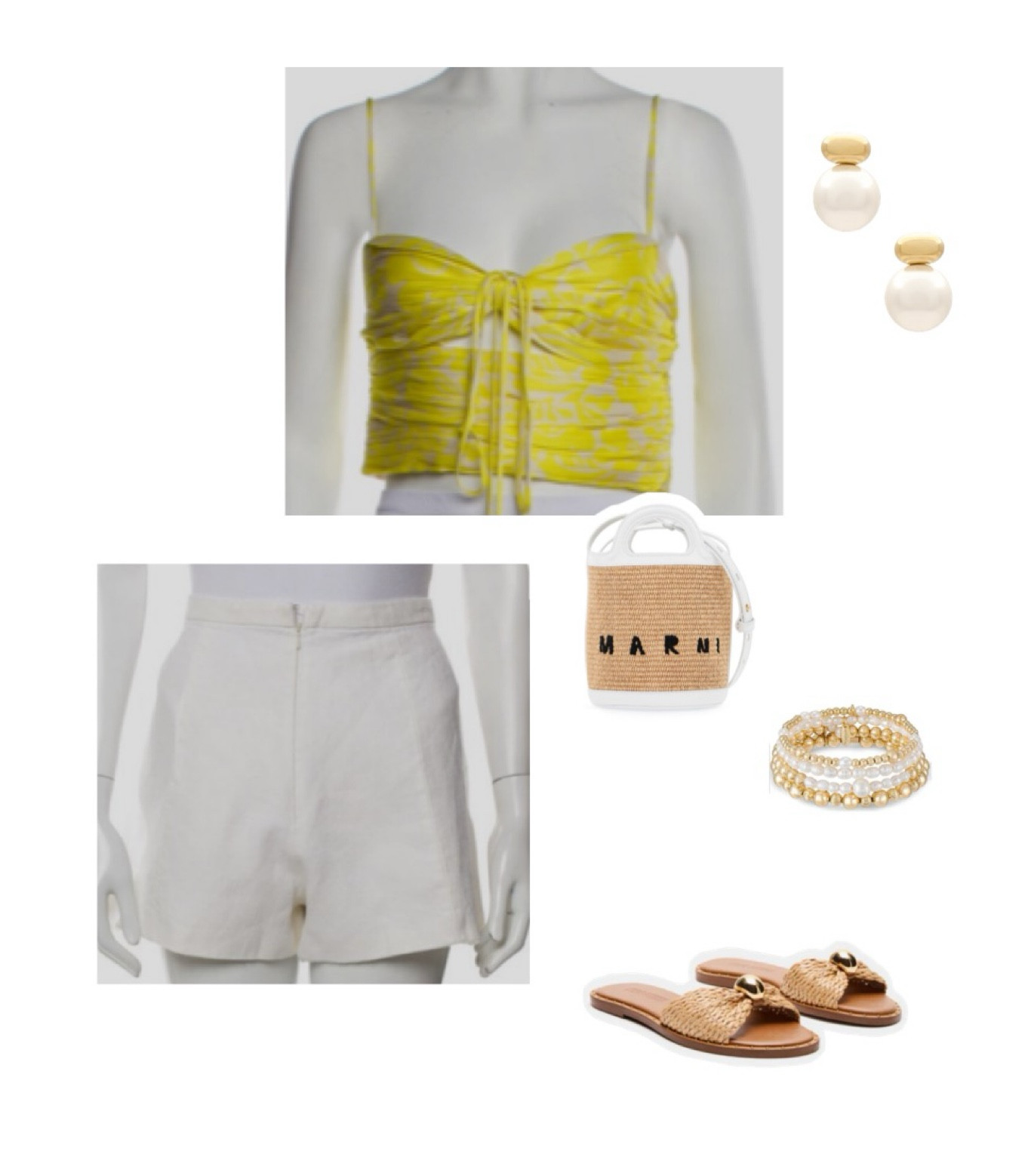 Shorts and top are from THE Real Real!💛 shoes are Arezzo!

#LTKSeasonal #LTKMostLoved #LTKFindsUnder100