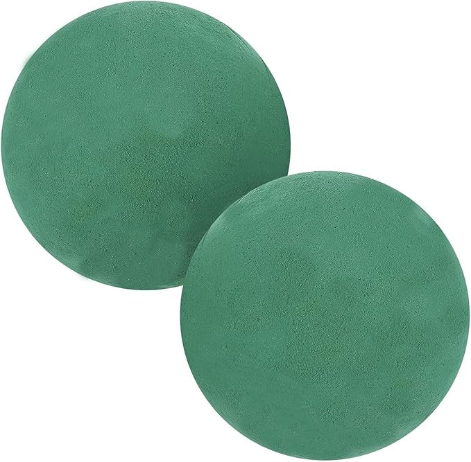 FERVORSOFT Floral Foam Balls, 2 Pcs 3.54'' Flower Foam Sphere for Floral Arrangements, Wedding & ... | Amazon (US)