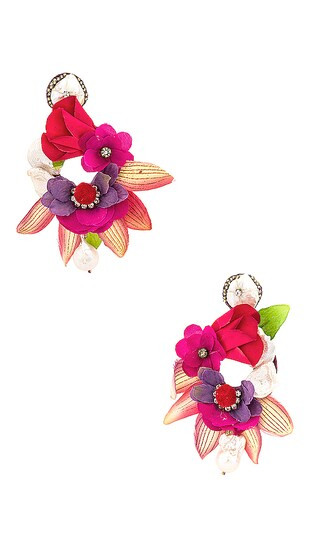 Eva Earrings in Red | Revolve Clothing (Global)