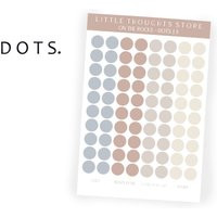 11 | Dot Stickers Transparent | Etsy (UK)