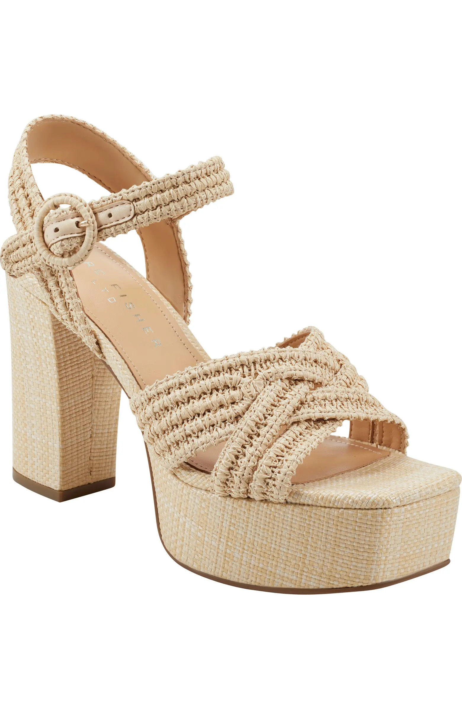 Marc Fisher LTD Chesse Platform Sandal (Women) | Nordstrom | Nordstrom