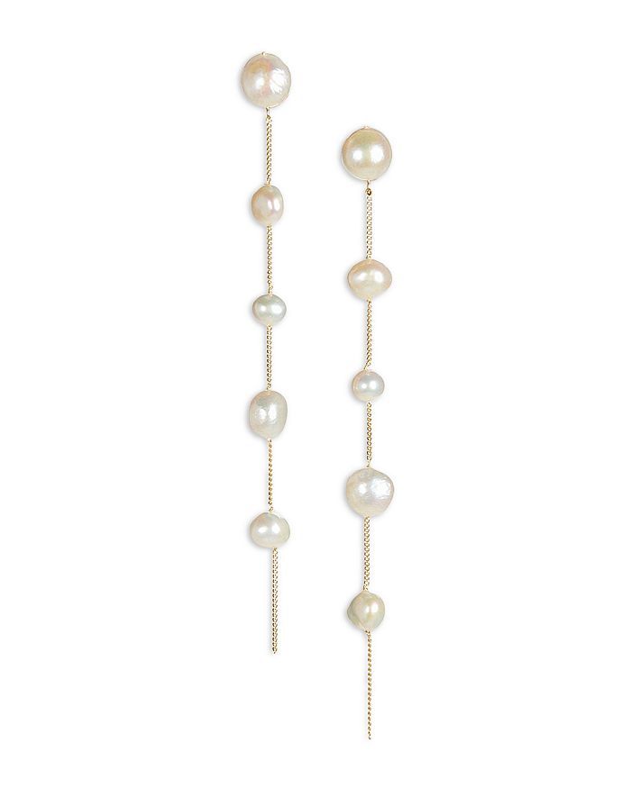 Atum Freshwater Pearl Linear Drop Earrings | Bloomingdale's (US)