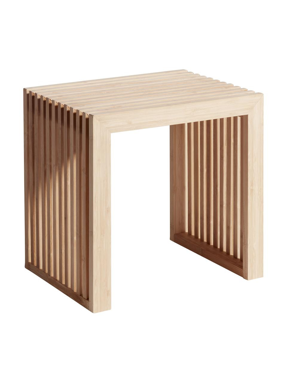 Moderner Hocker Rib aus Bambus | WestwingNow (AT & DE)