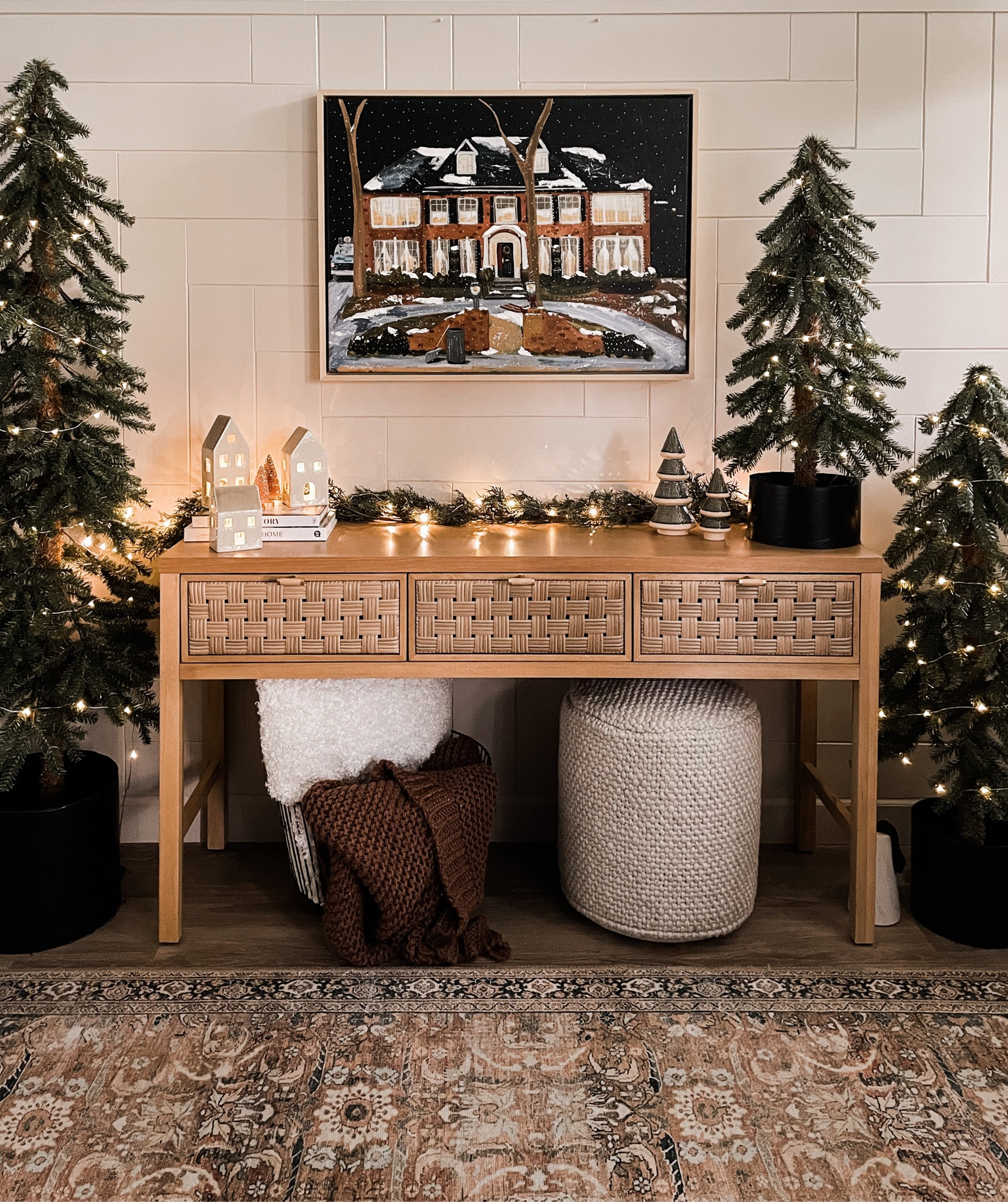 Christmas entryway decor 

#LTKSeasonal #LTKGiftGuide #LTKHoliday