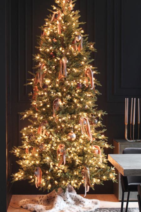 Our 9 ft Christmas tree is in stock and ships fast! I love the simple ribbon style from last year!


#LTKSeasonal #LTKHoliday #LTKhome