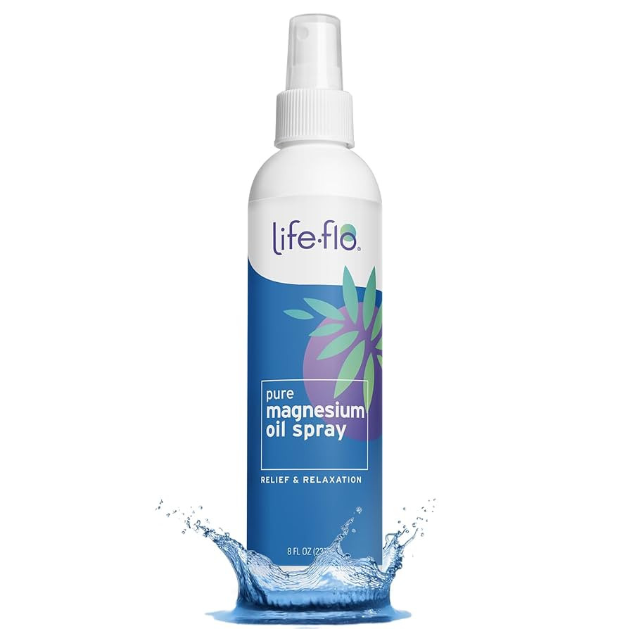 Life-Flo Pure Magnesium Oil for Feet and Body - 100% Pure Magnesium Spray from The Ancient Zechst... | Amazon (US)
