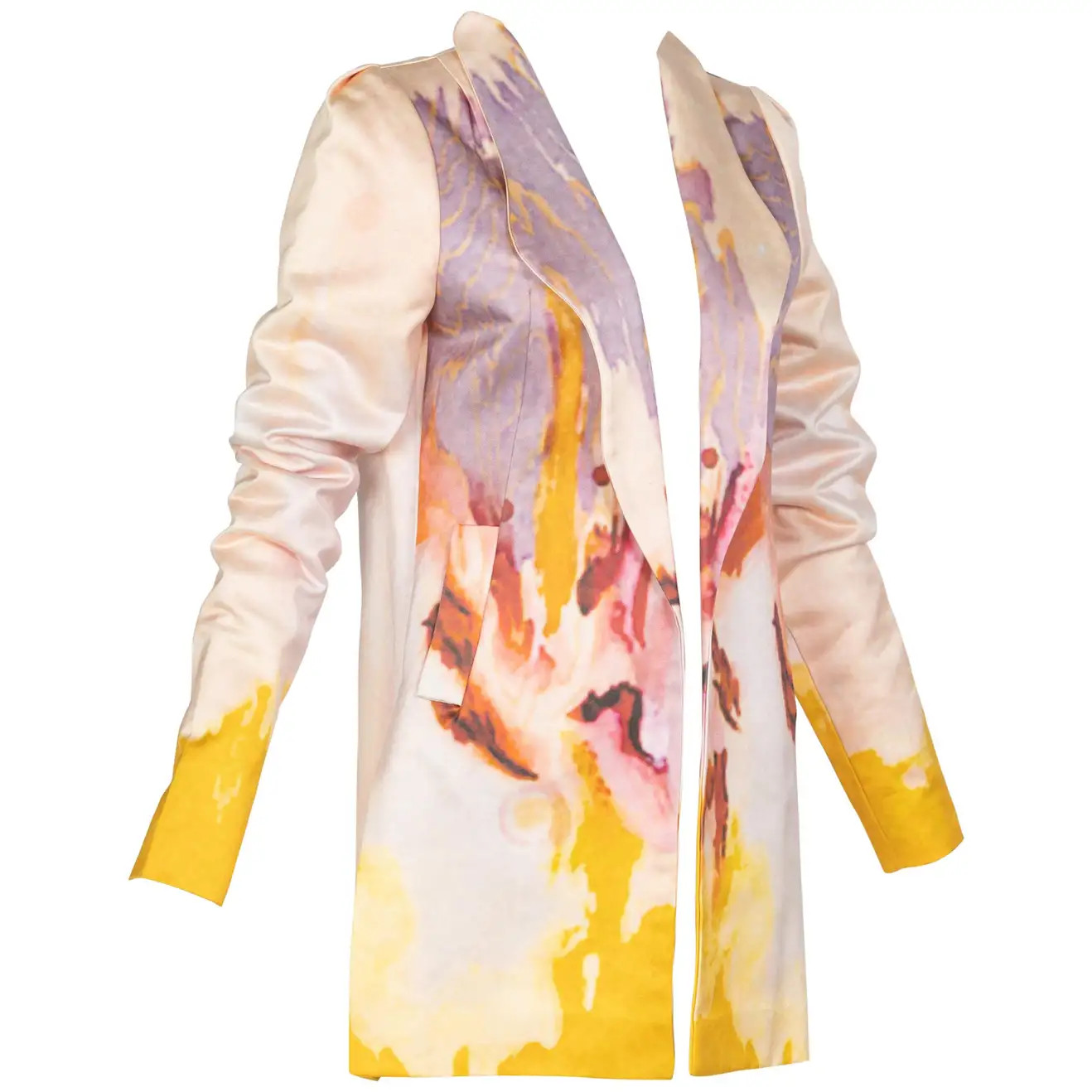 Rodarte Watercolor Jacket Runway Spring ,2008 | 1stDibs