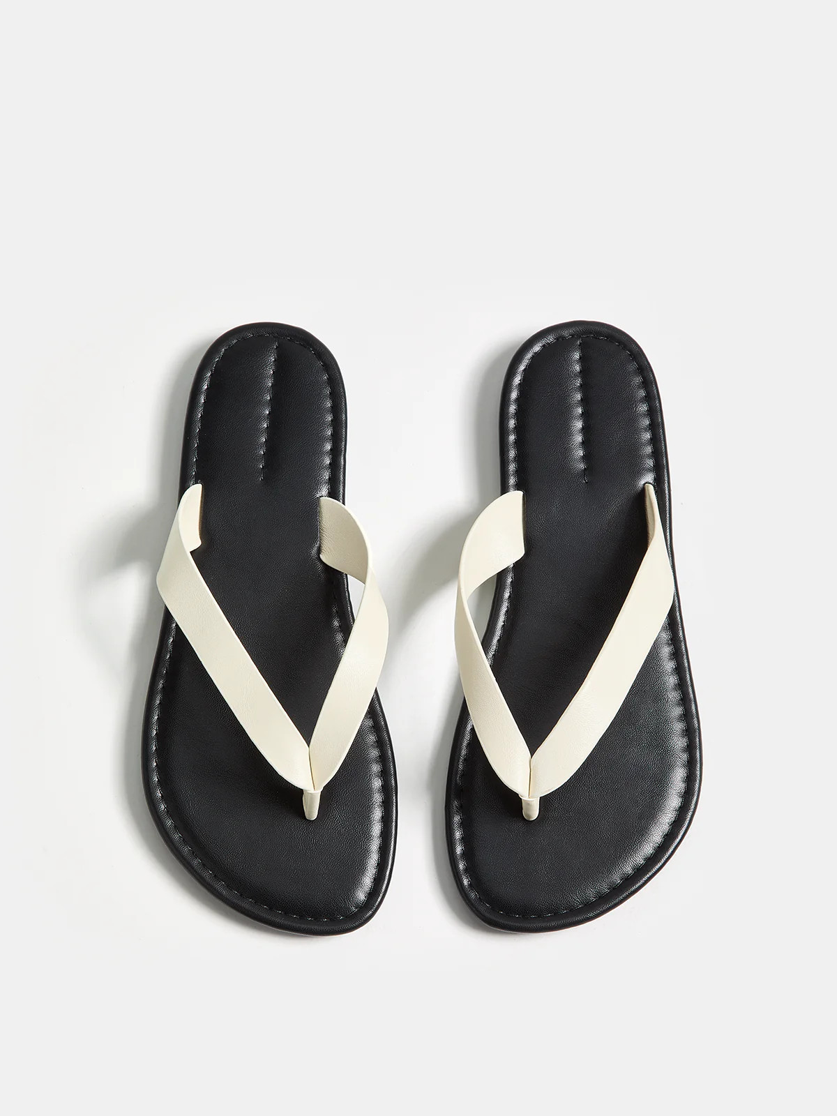Genuine Leather Casual Flip Flops | Commense