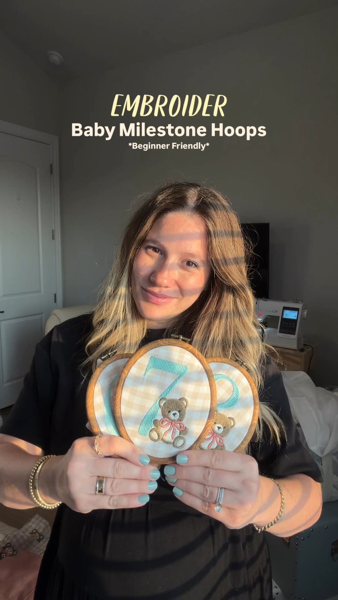 Your sign to make your baby’s monthly milestone hoops 🪡🤍

I filmed this beginner-friendly embroidery tutorial so you can make your own milestone hoops at home. It’s such a sweet little project, and I love the idea of creating something handmade that becomes part of your baby’s memories.

Imagine looking back at these one day and remembering just how tiny they were each month 🥹

They’re also the cutest prop for milestone photos and double as nursery decor when you’re not using them 📸✨

Save this for later so you can make a set for your own little one.

#embroidery #monthlymilestone #handmadebaby #babykeepsakes #girlnursery 

#LTKKids #LTKBaby #LTKmomlife