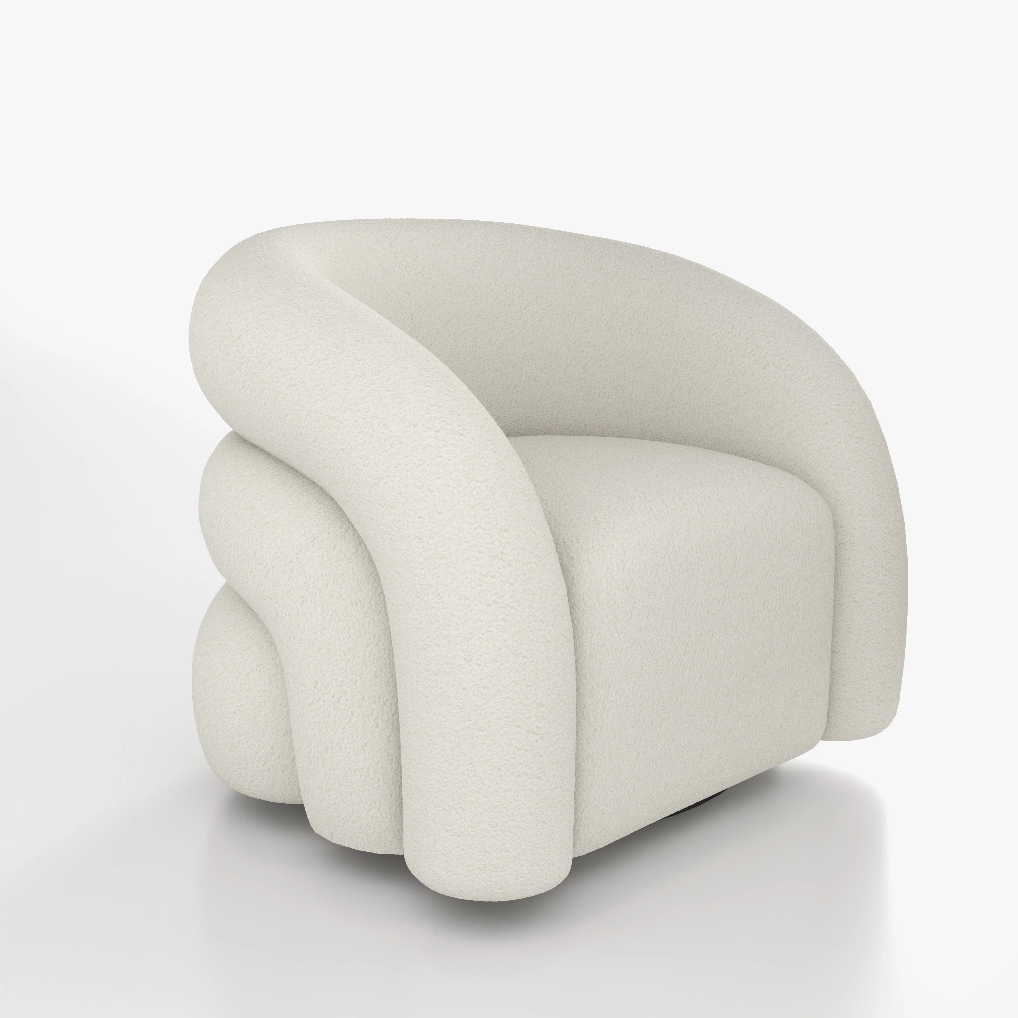 Latitude Run® Coyle Upholstered Swivel Barrel Chair & Reviews | Wayfair | Wayfair North America