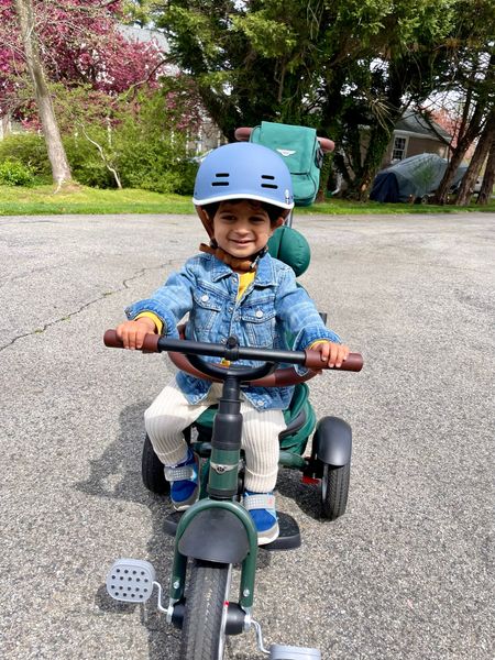Bentley Toddler trike, toddler spring outfit, gap toddler denim jacket, toddler sweater legging 

#LTKstyletip #LTKbaby #LTKkids