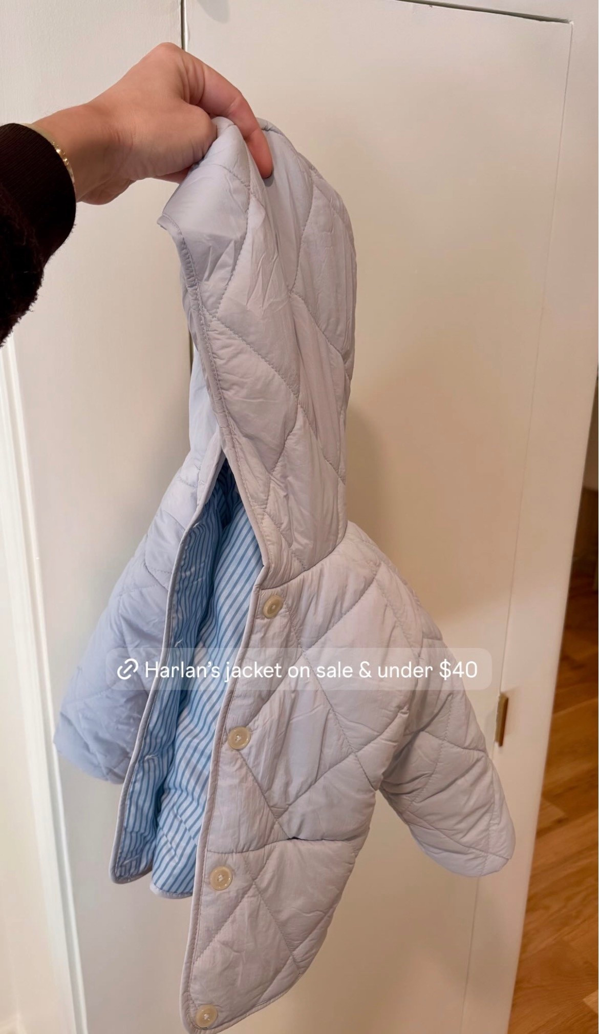 Harlan’s hooded puffer jacket is on sale for under $40!

#LTKBaby #LTKSeasonal #LTKKids