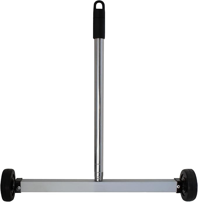 GRIP Magnetic Pickup Sweeper 17" - 8.8 lb Capacity - Chrome Handle Extends from 23" to 40" - Easy... | Amazon (US)
