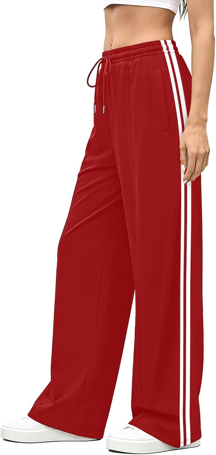 Wide Leg Sweatpants Women Track Pants | Amazon (US)