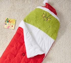 Dr. Seuss's The Grinch™ Sleeping Bag | Pottery Barn Kids