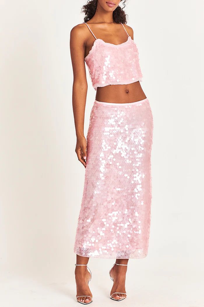 Miller Sequin Skirt | LoveShackFancy