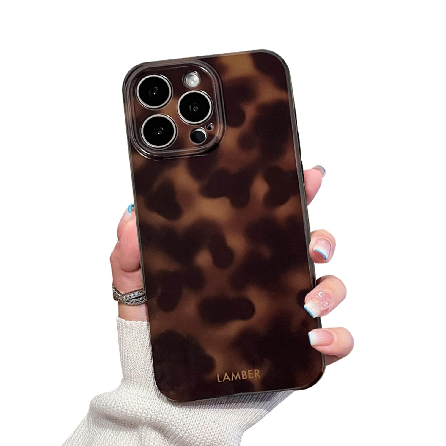 Cute Phone Case for iPhone 14 Pro Case Amber Leopard Full Camera Protective Slim Shockproof Aesth... | Amazon (US)