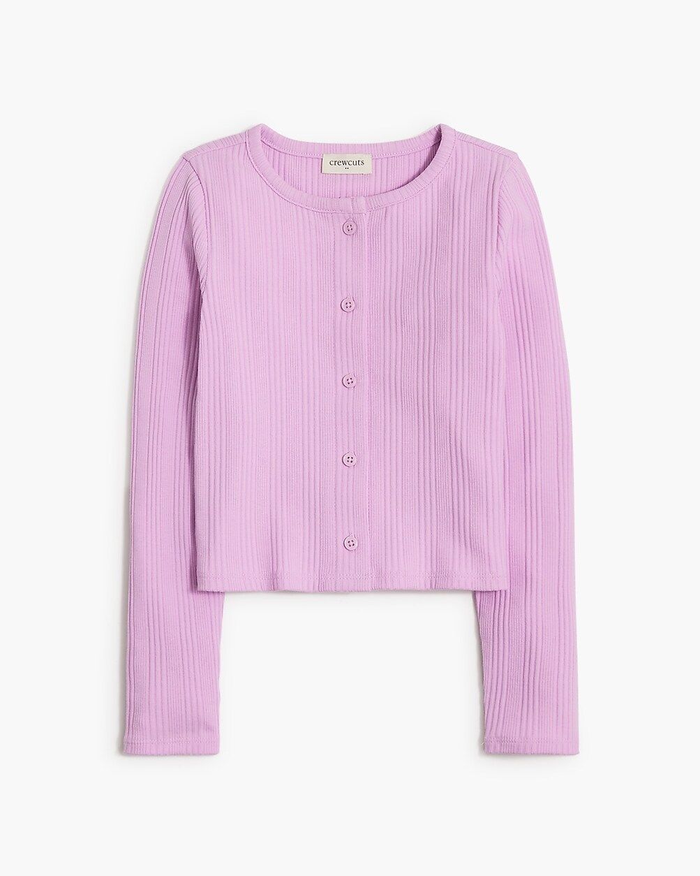 Girls' ribbed button-up top | J.Crew Factory