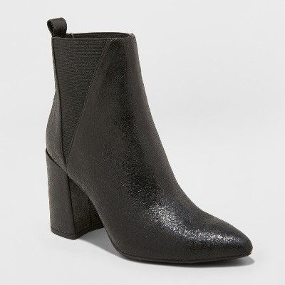 Women's Nikita Metallic Pointed Boots - A New Day™ | Target