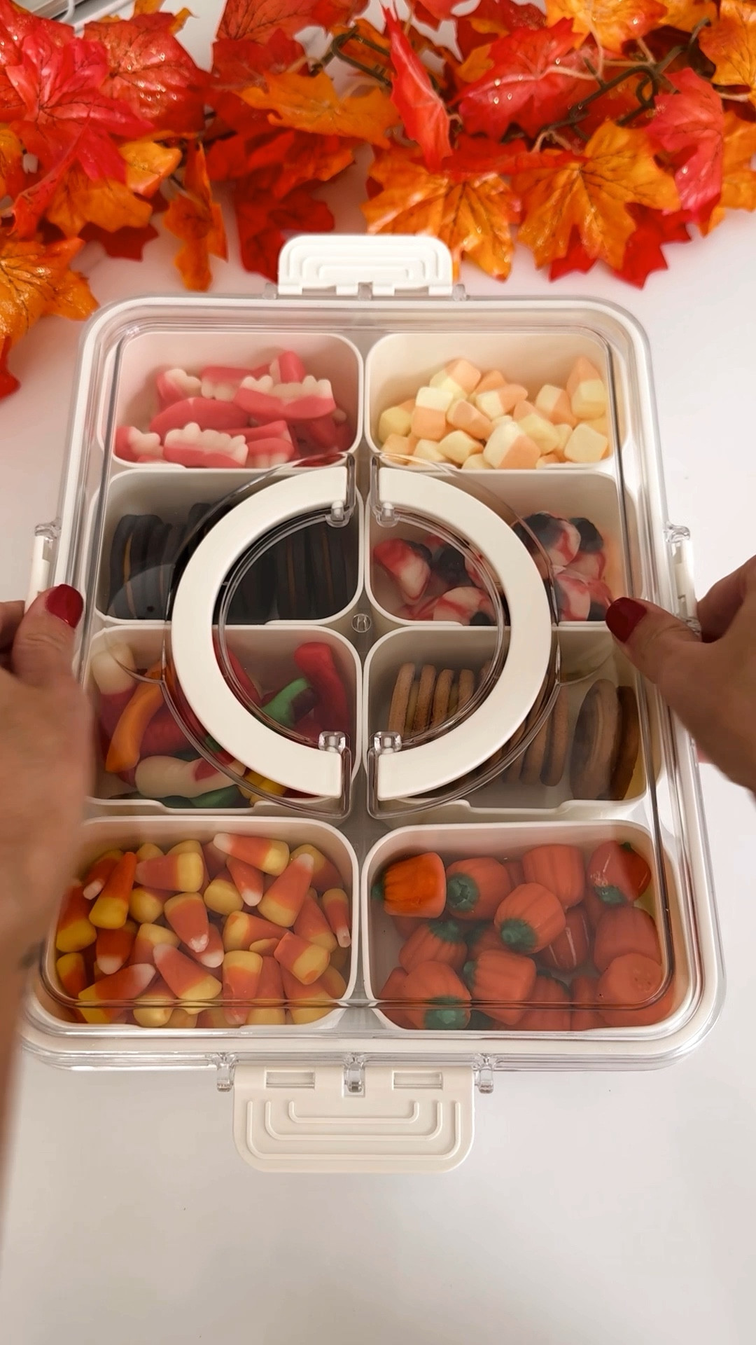 Halloween Candy in my adult snackle box  🧡

#LTKFallSale #LTKHalloween #LTKSeasonal