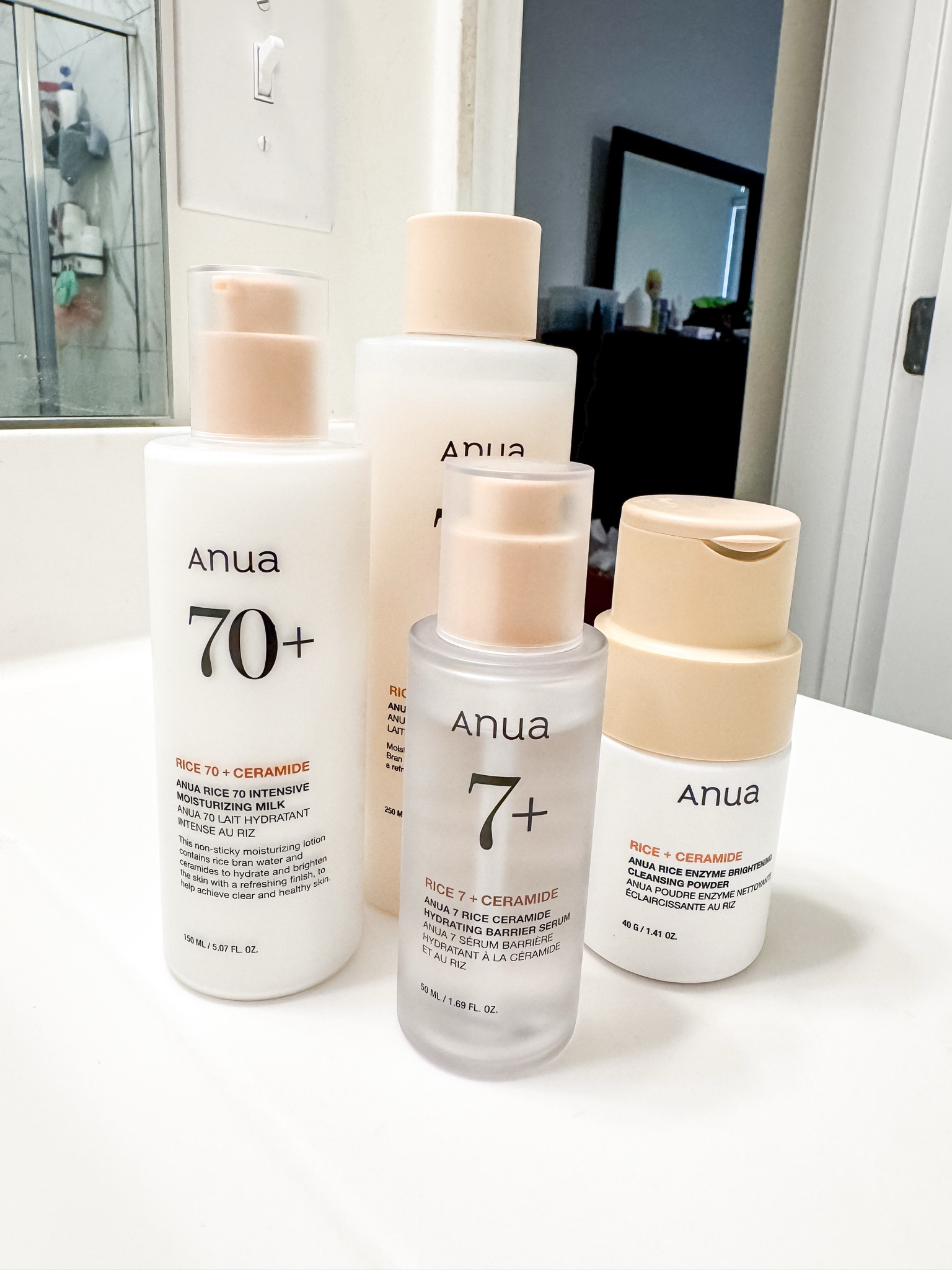 Love this skincare line I can really tell the difference in how much brighter my skin appears. Rice enzyme Anua skincare 

#LTKBeauty #LTKOver40