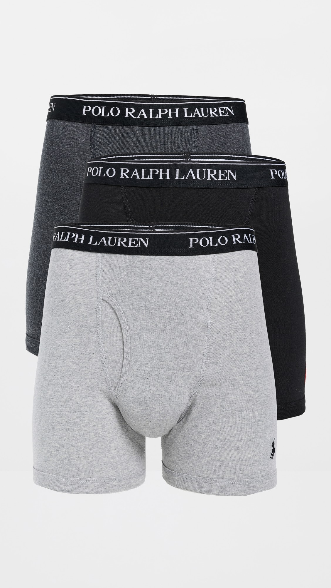 Classic Fit Cotton Boxer Briefs 3 Pack | Shopbop