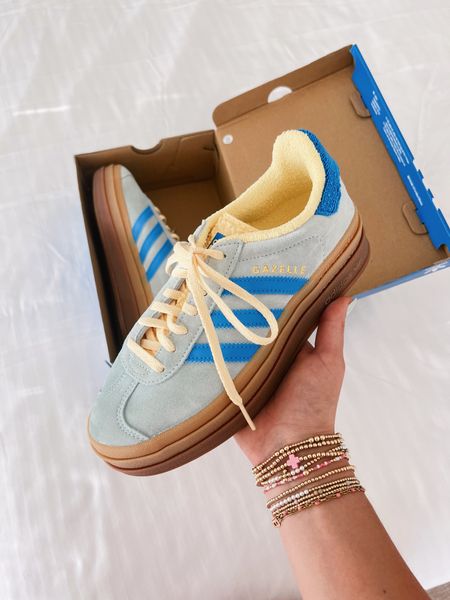 the perfect summer sneaker🦋🌴🌸🐚✨ they run big, i sized down one size   #summersneaker #gazelles 

#LTKStyleTip #LTKShoeCrush