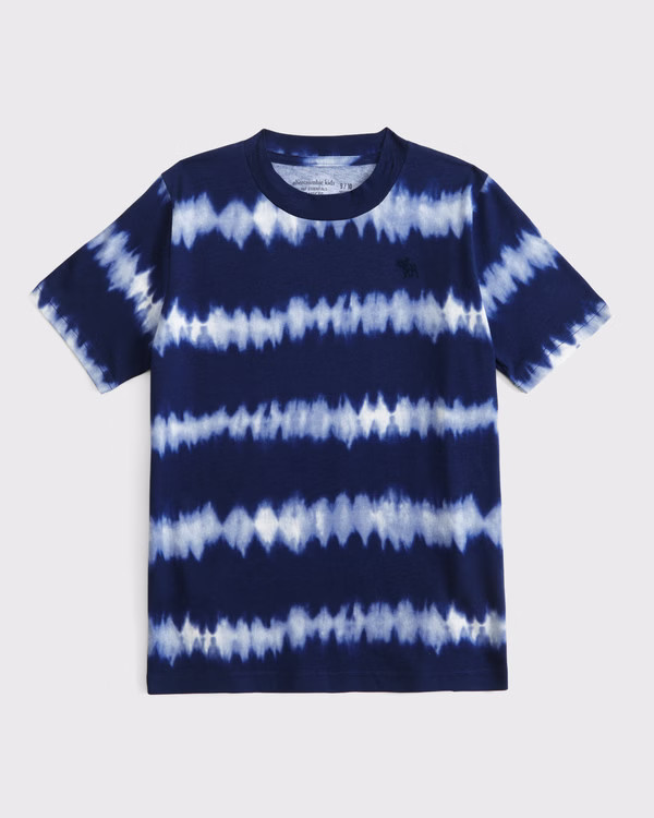 boys essential icon crew tee | boys tops | Abercrombie.com | Abercrombie & Fitch (US)