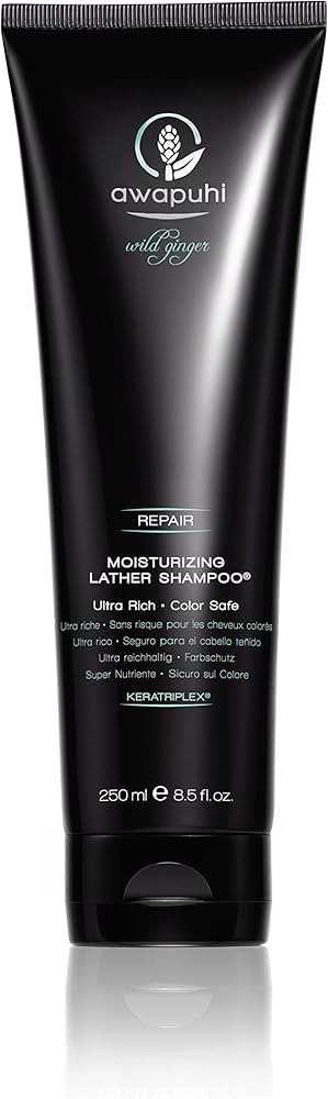 Paul Mitchell Awapuhi Wild Ginger Moisturizing Lather Shampoo, Ultra Rich, Color-Safe Formula, Fo... | Amazon (US)