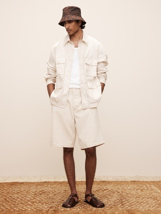 The White Lotus Poplin Field Jacket | Banana Republic (US)